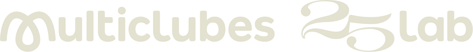 Logos Multiclubes e 25Lab